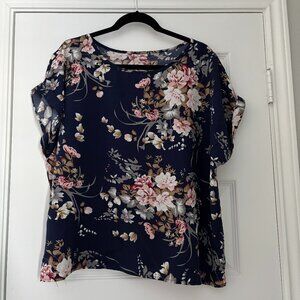 🌸 Women's short-sleeved floral blouse 🌸